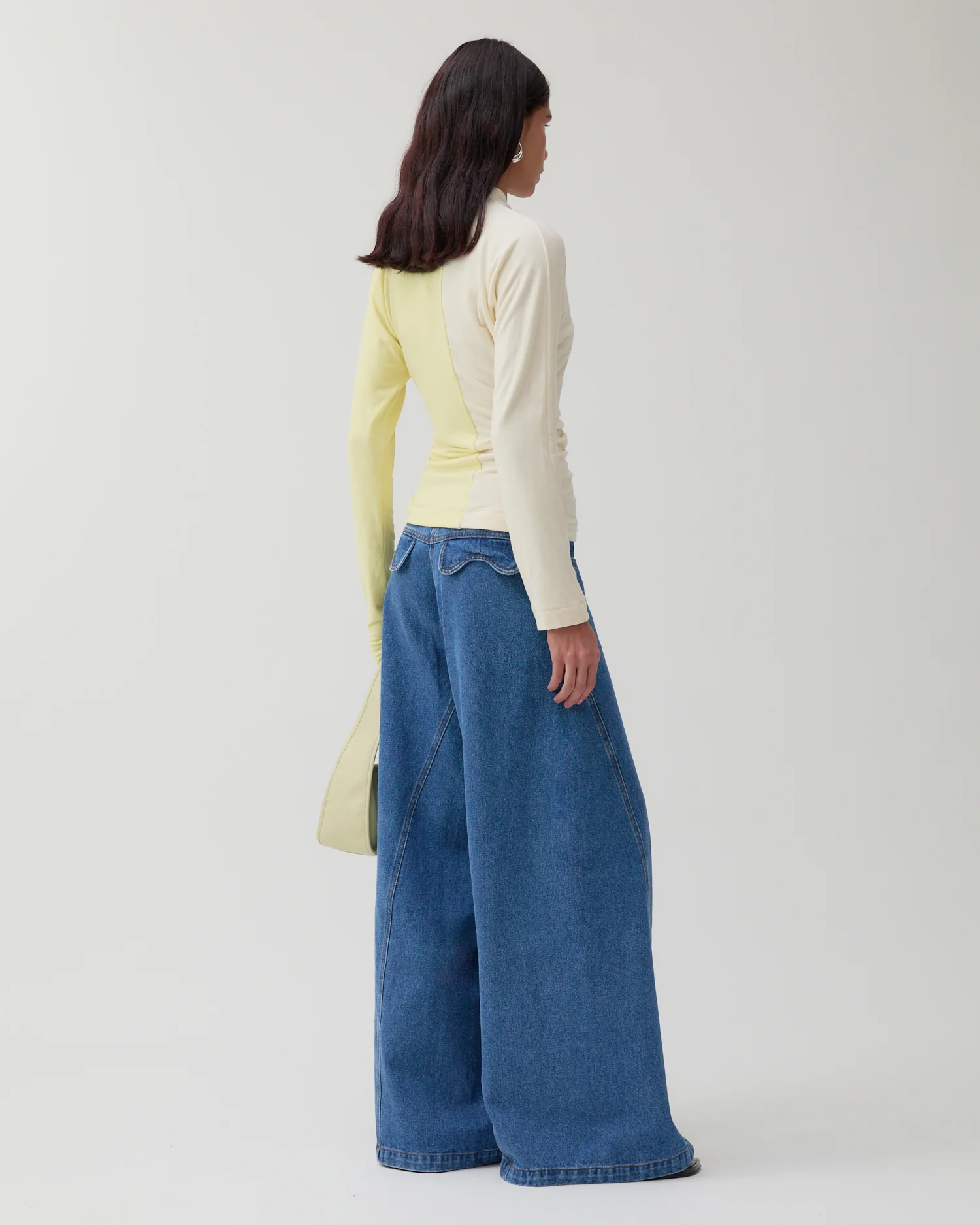 Analyn Top Tencel Blend Jersey Yellow - Image 3