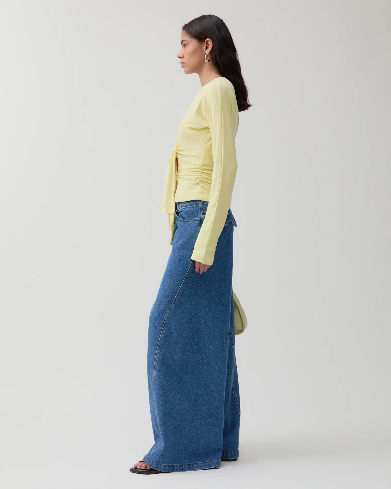 Analyn Top Tencel Blend Jersey Yellow - Image 5