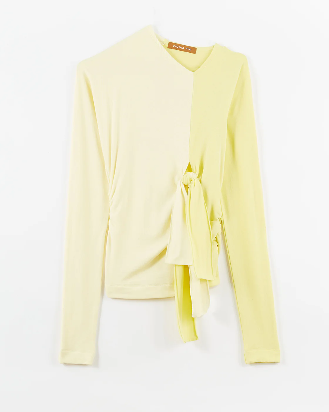 Analyn Top Tencel Blend Jersey Yellow - Image 6