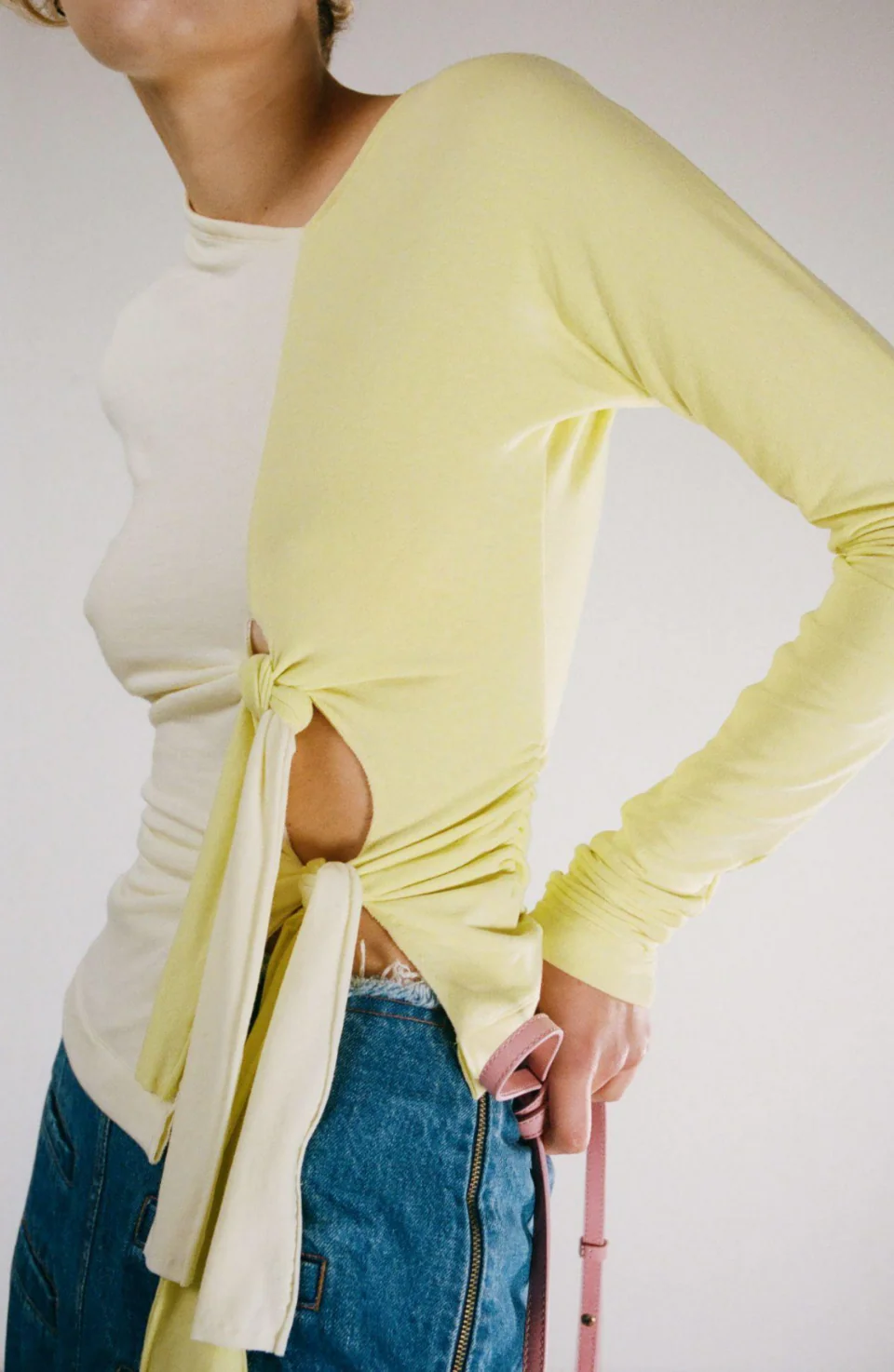 Analyn Top Tencel Blend Jersey Yellow - Image 7