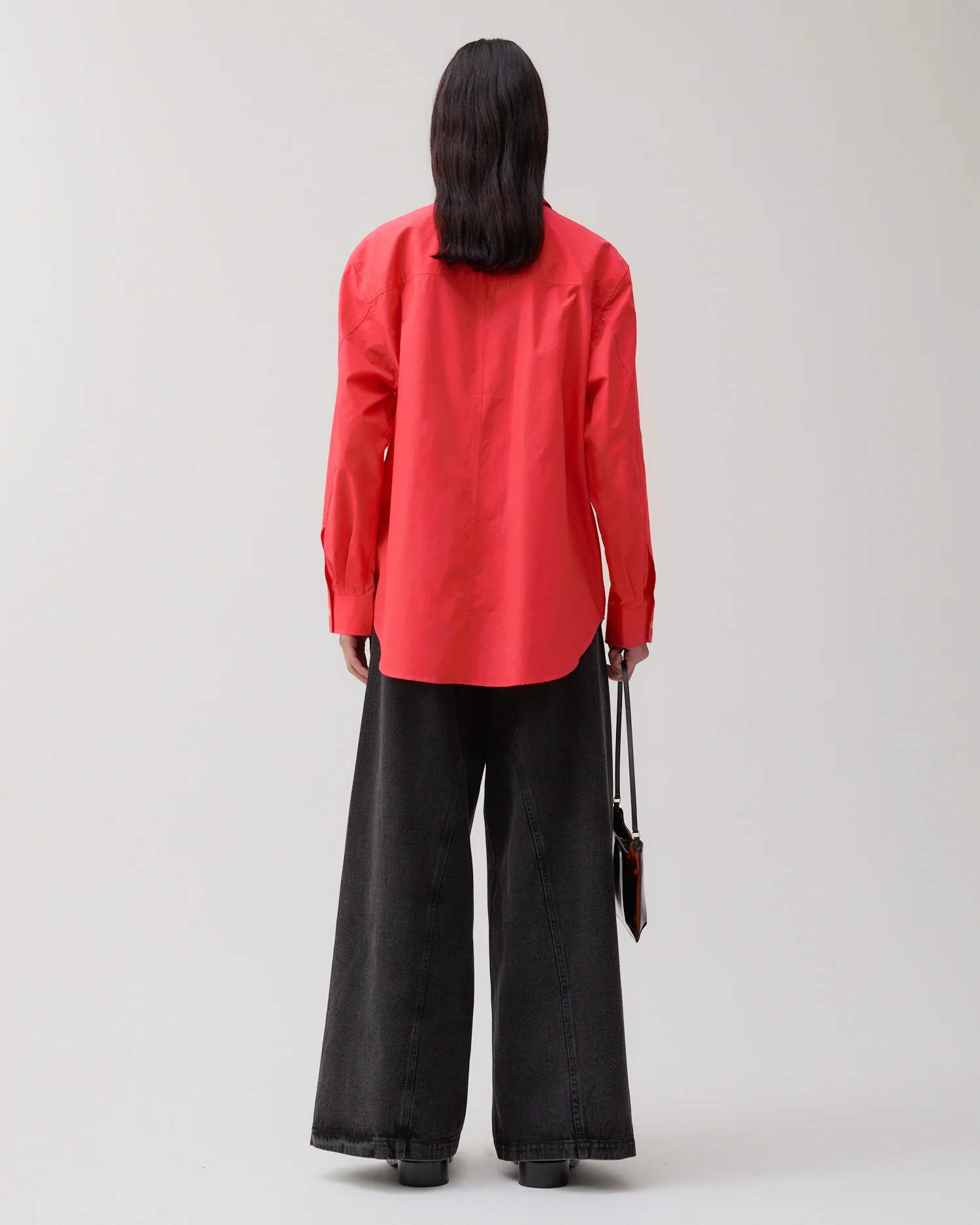 Caprice Shirt Organic Cotton Red - Image 7