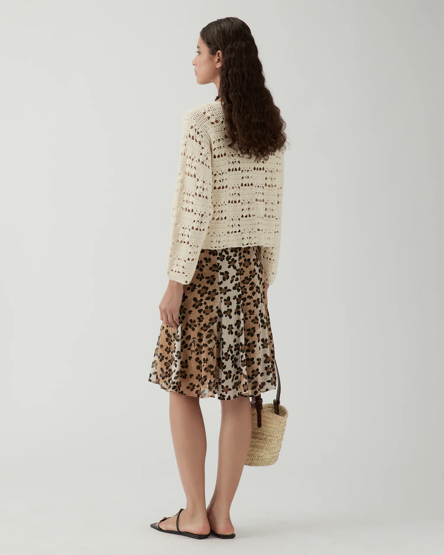 Caro Cardigan Organic Cotton Cream - Image 4