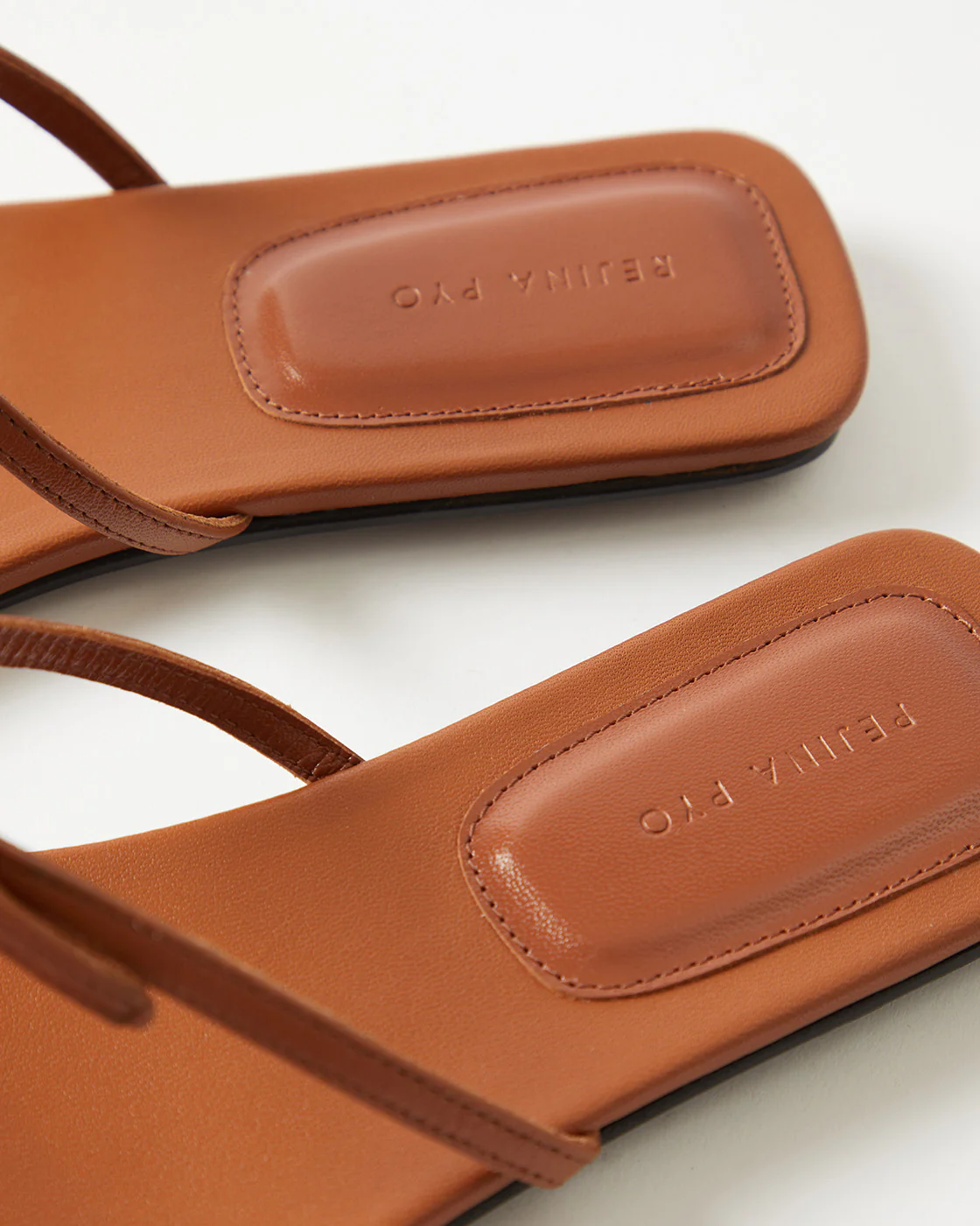 Clara Sandals Leather Nappa Tan - Image 5