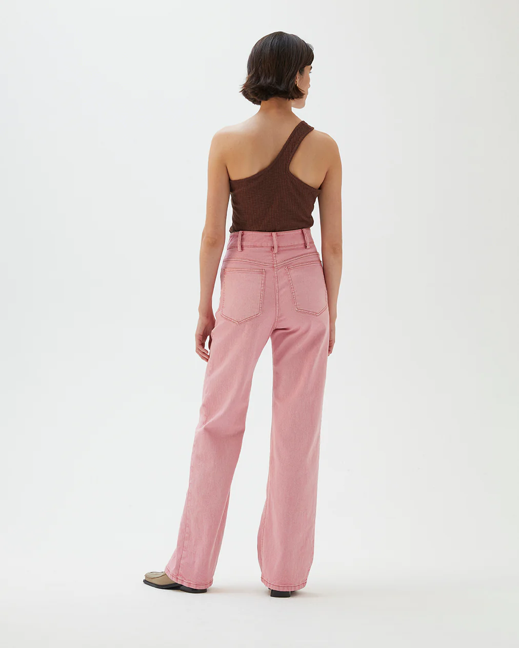 Emily Jeans Organic Cotton Denim Pink - Image 6