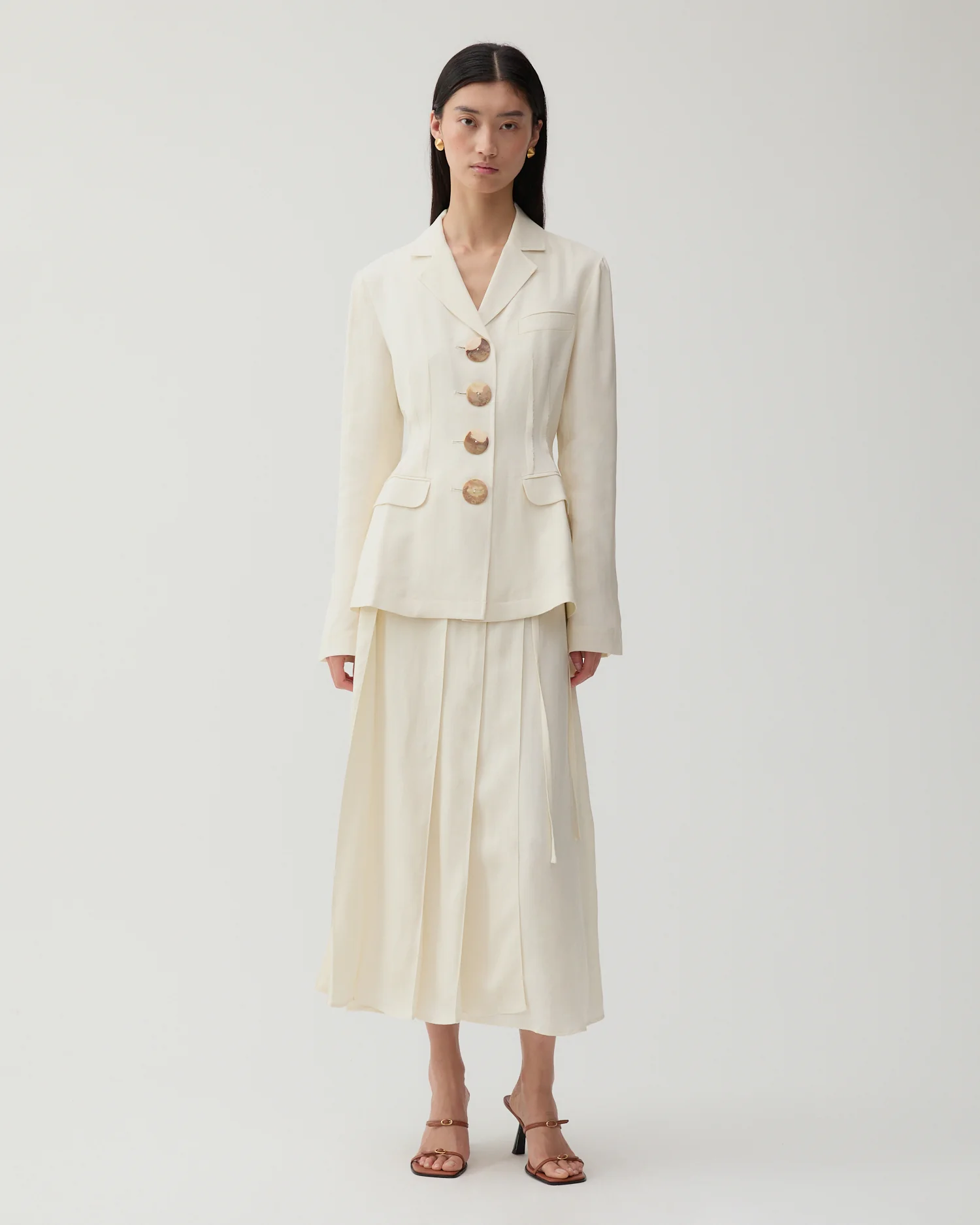Etta Jacket Viscose Off-White - Image 5
