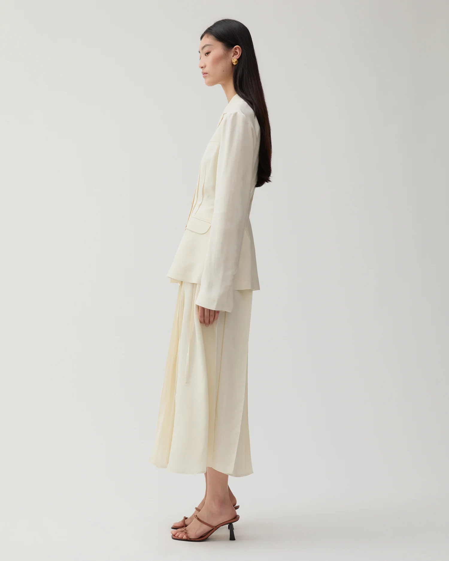 Etta Jacket Viscose Off-White - Image 8