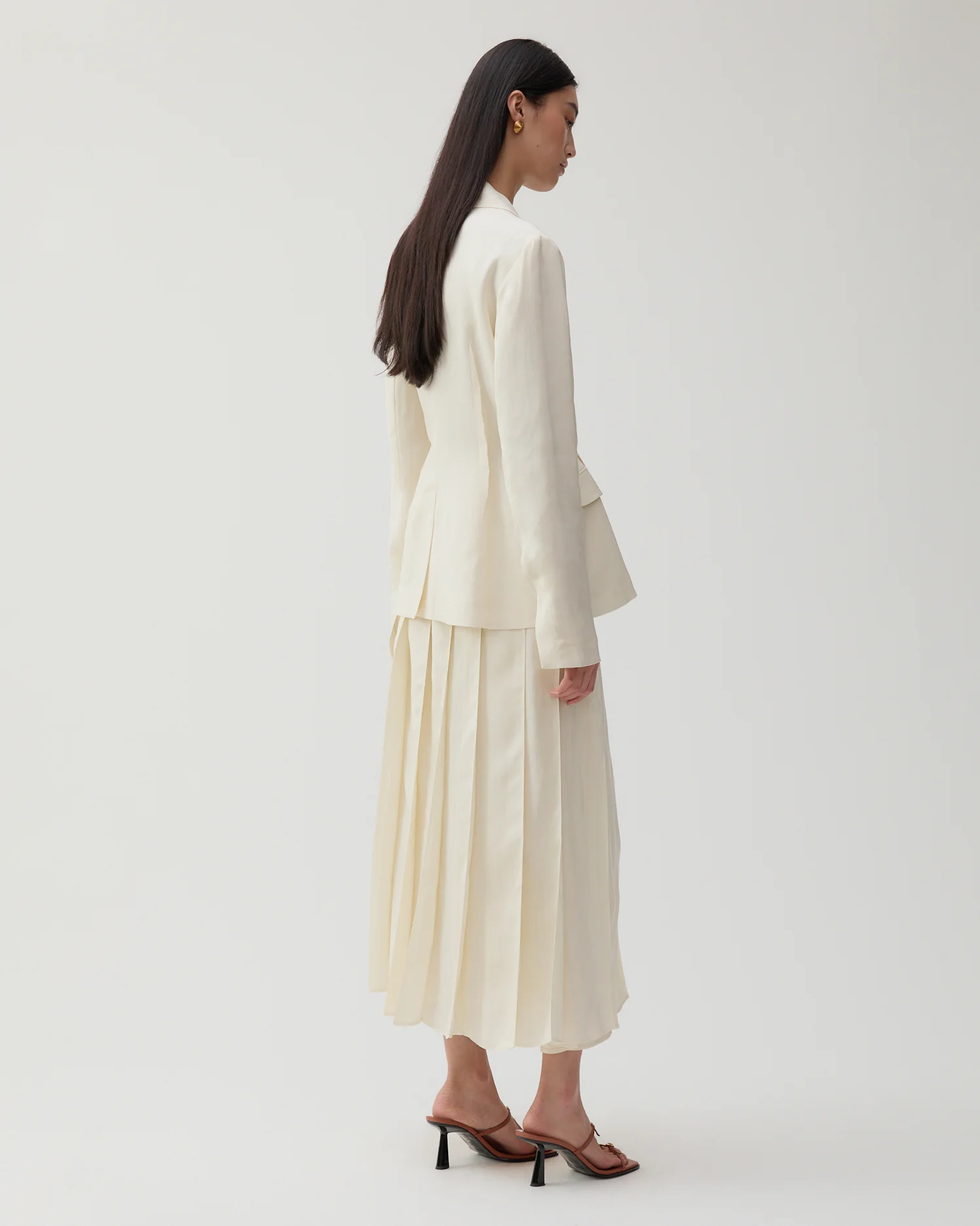 Etta Jacket Viscose Off-White - Image 9