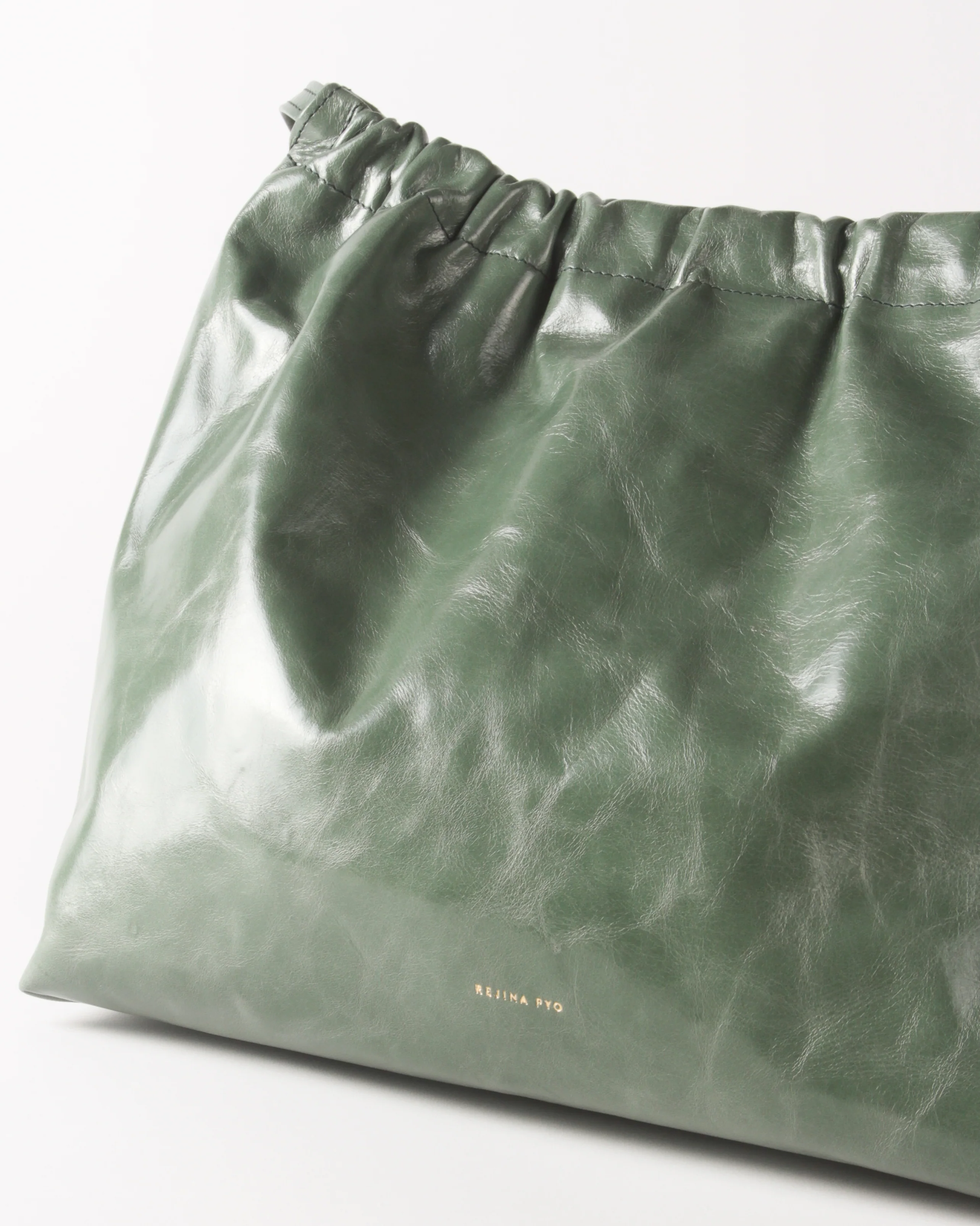 Felix Tote Leather Jade - Image 5