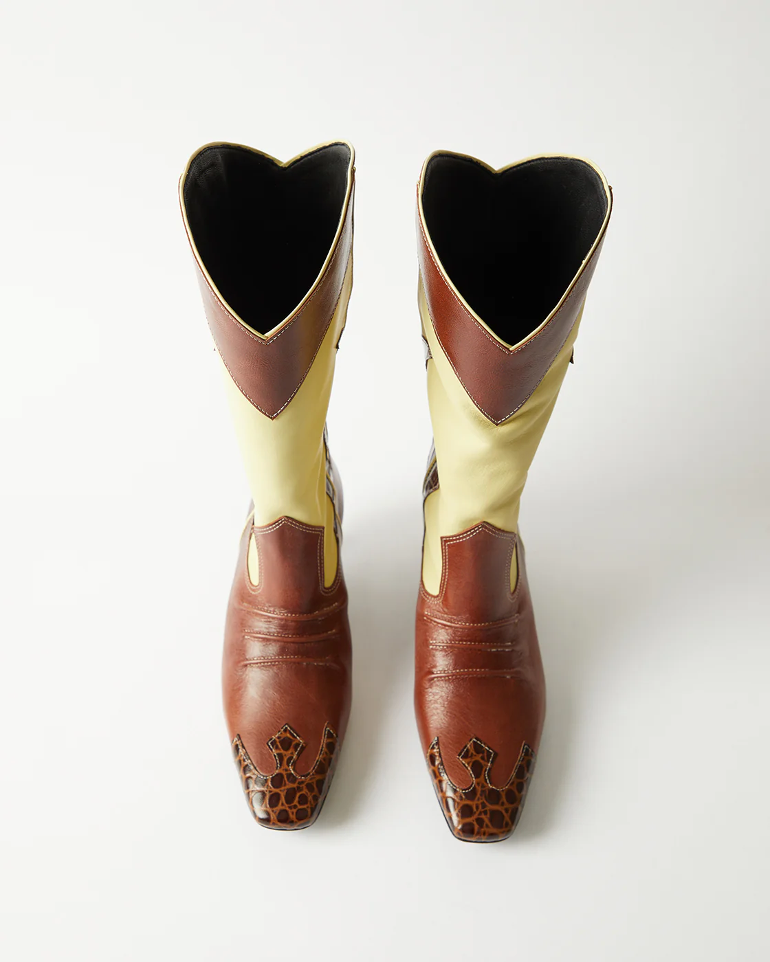 Jessie Boots Leather Butter Yellow - Image 6