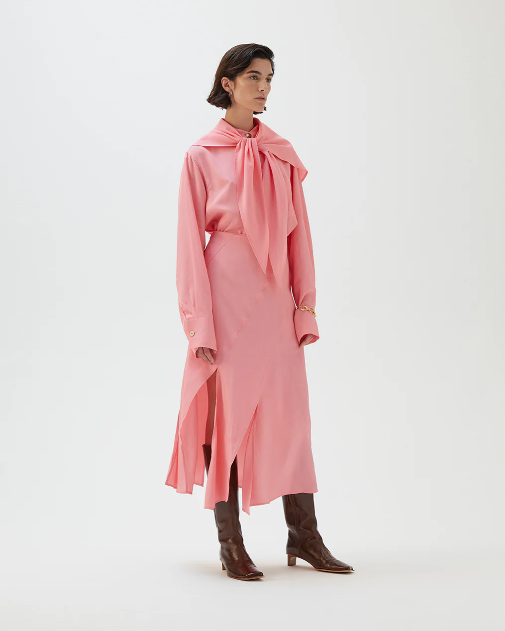 Jolene Blouse Viscose Pink - Image 3