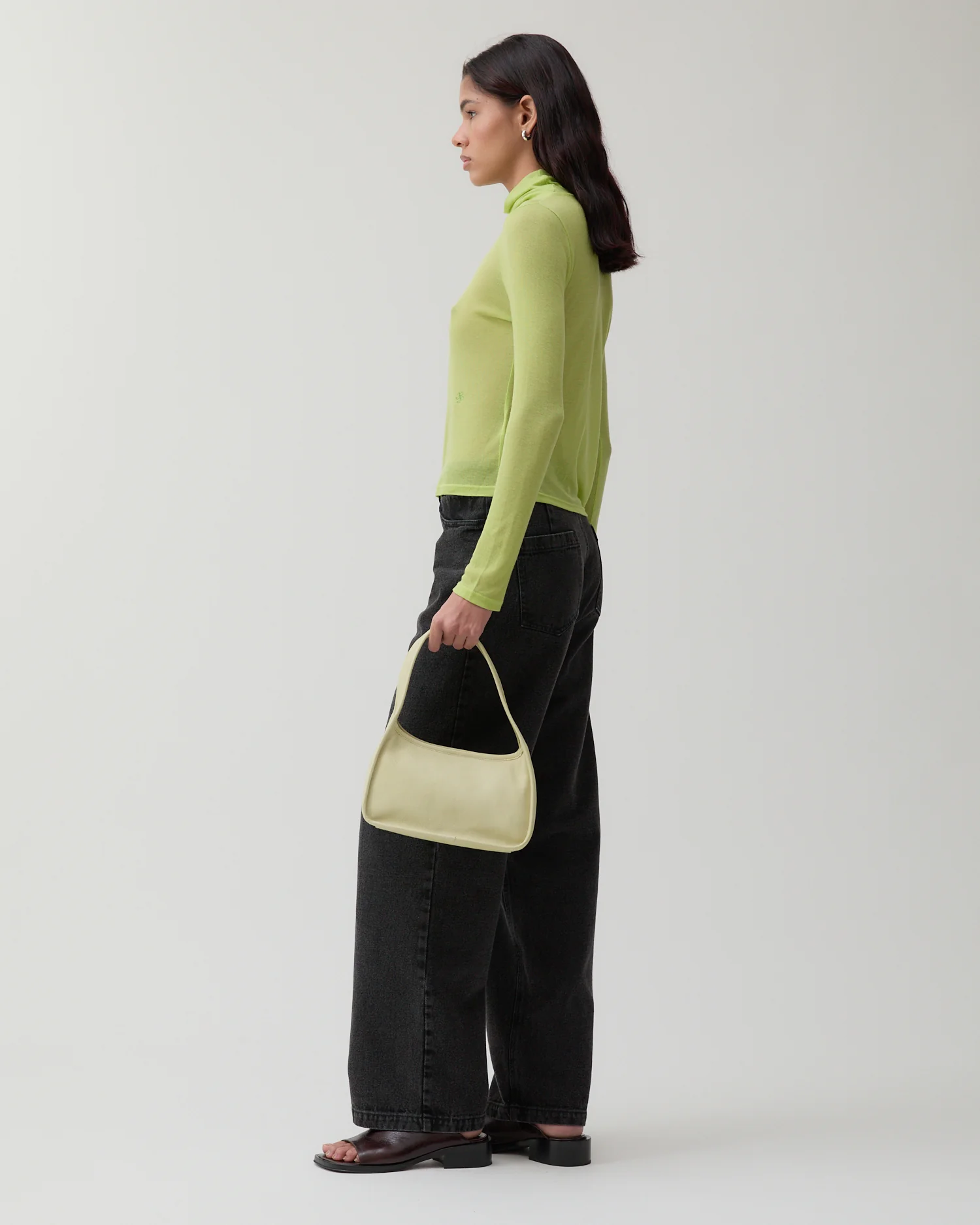 Logan Top Tencel Acid Green - Image 4
