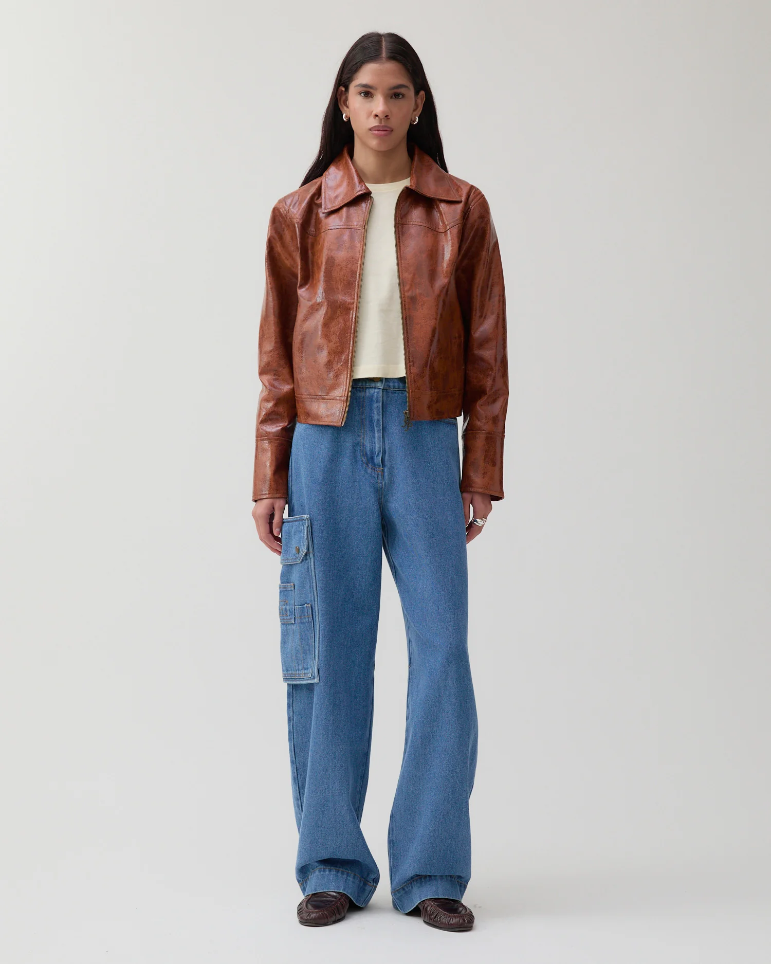 Margot Trousers Organic Cotton Denim Indigo - Image 6