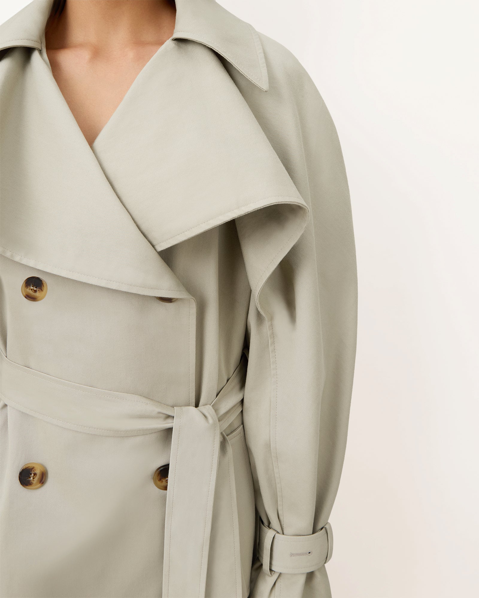 Mulberry x Rejina Pyo Trench Coat Classic Camel - Image 3