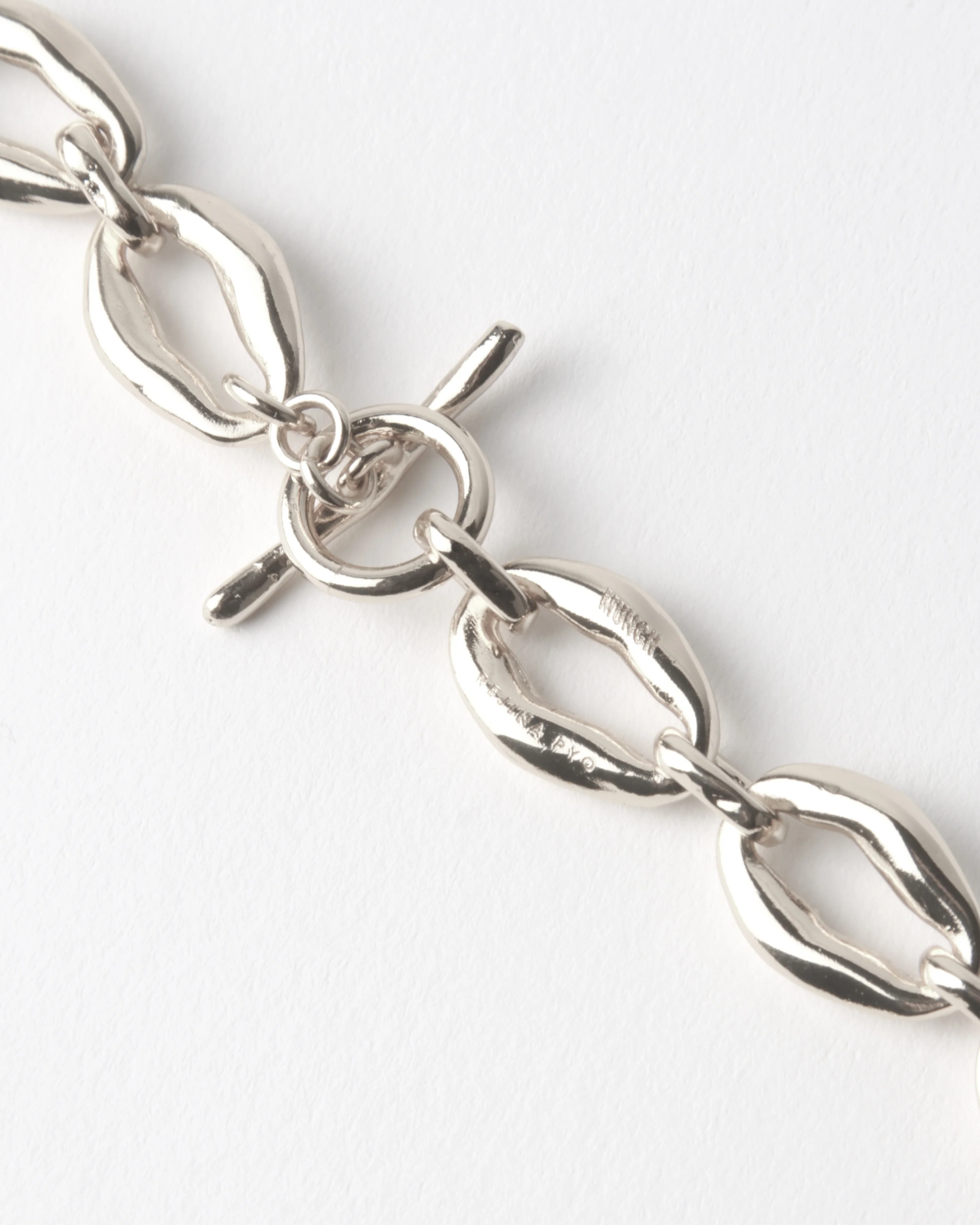 Munch x Rejina Pyo Molten Chain Bracelet Silver Plated - Image 3