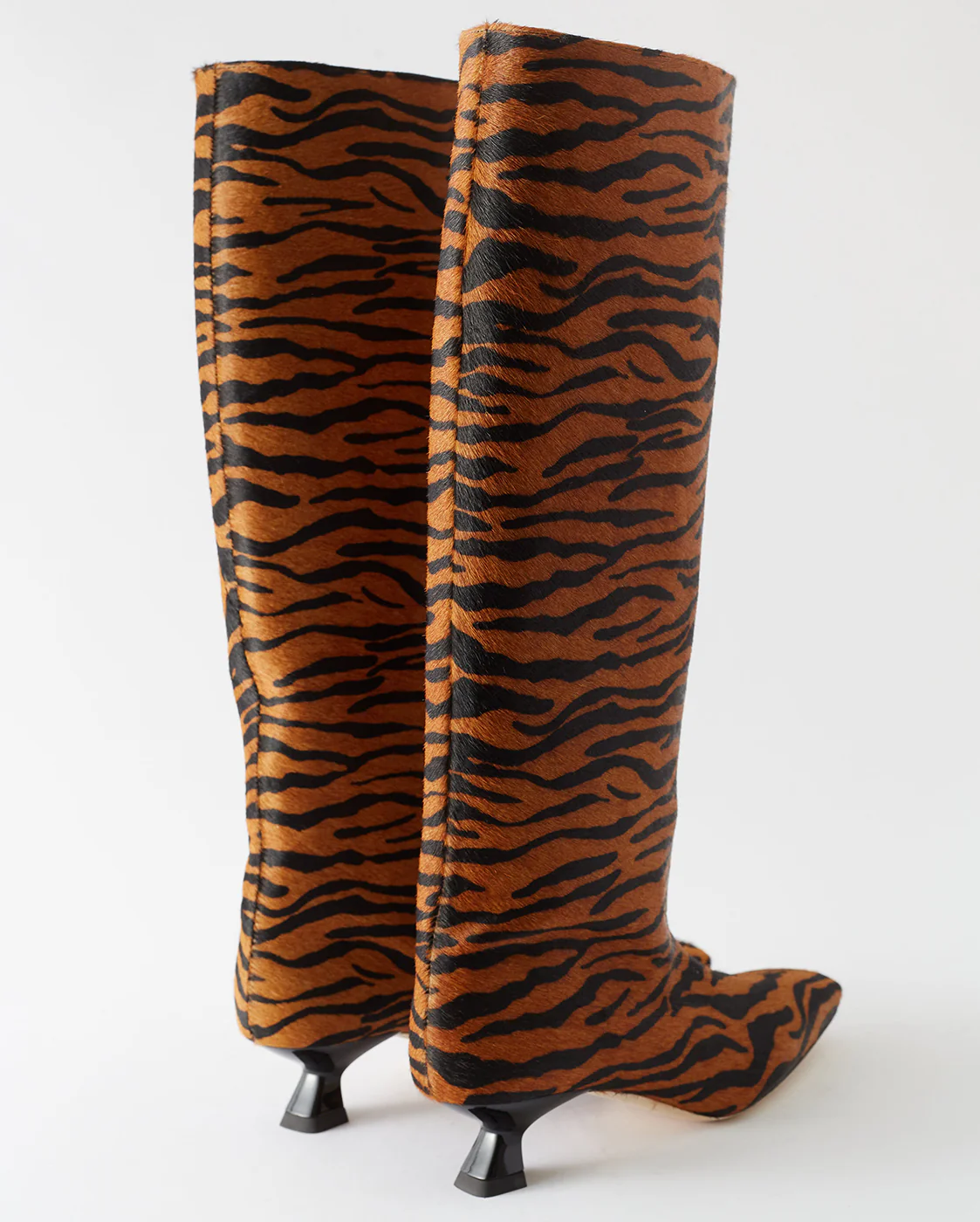 Pillar Boots Calfhair Print Brown - Image 4