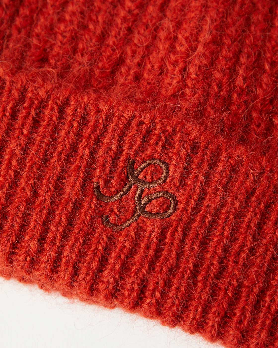 RP Beanie Alpaca Blend Red - Image 4