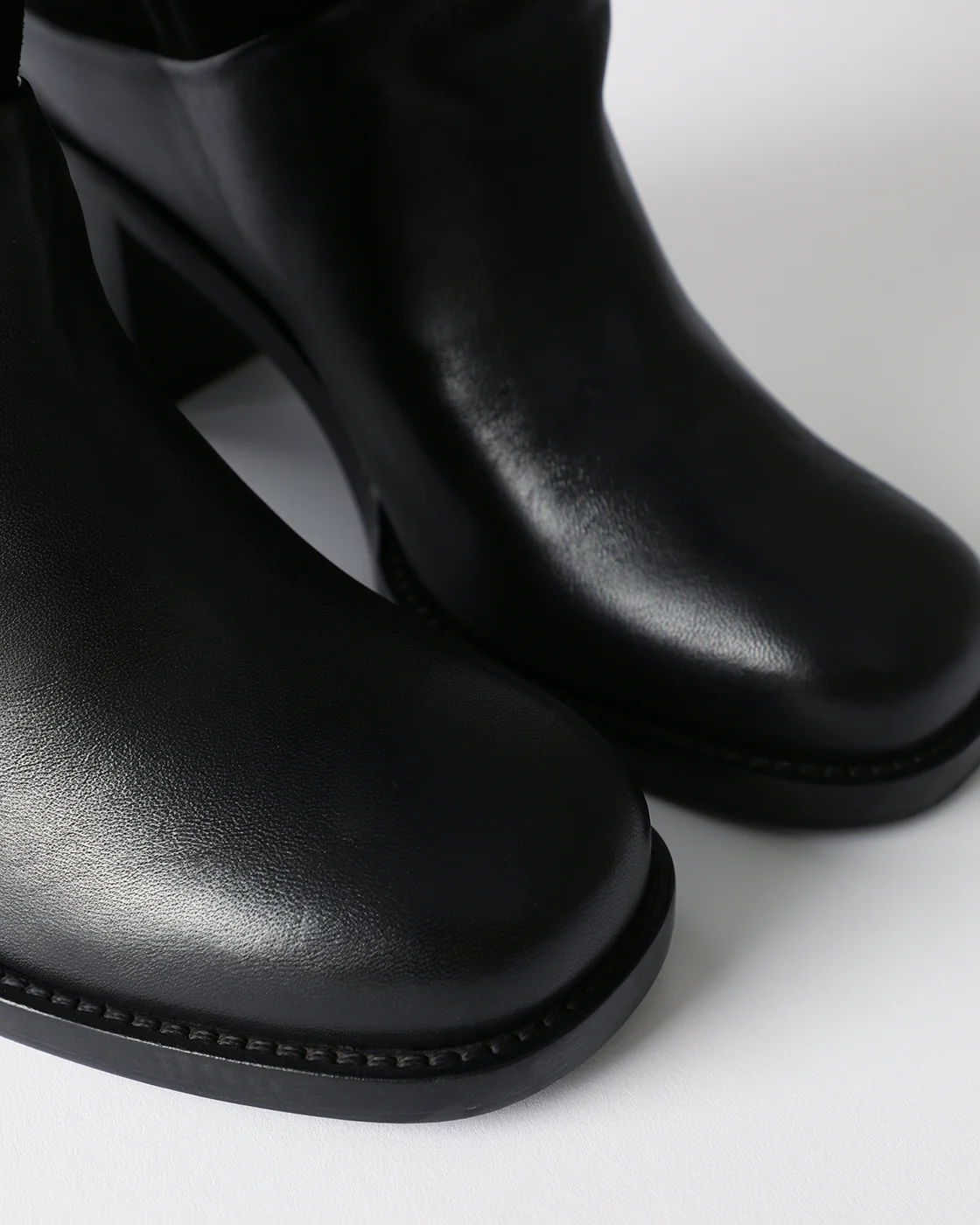 Shania Boots Suede and Leather Black - Image 4