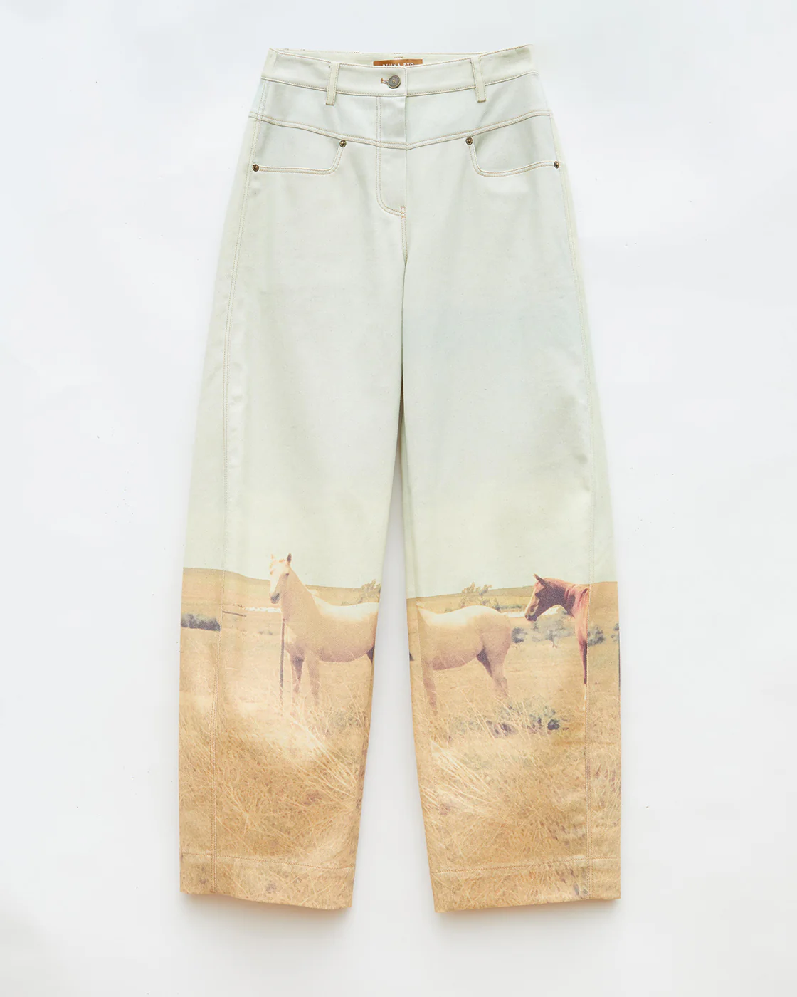 Sonny Jeans Organic Cotton Denim Print Horse - Image 9