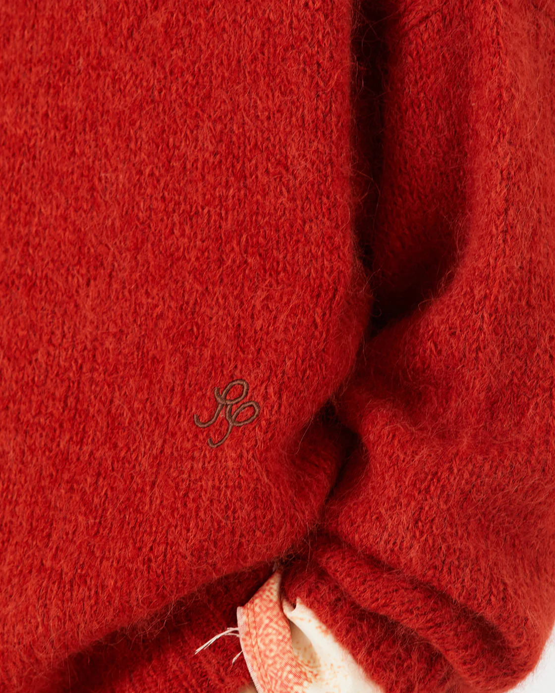 Toni Sweater Alpaca Blend Red - Image 5