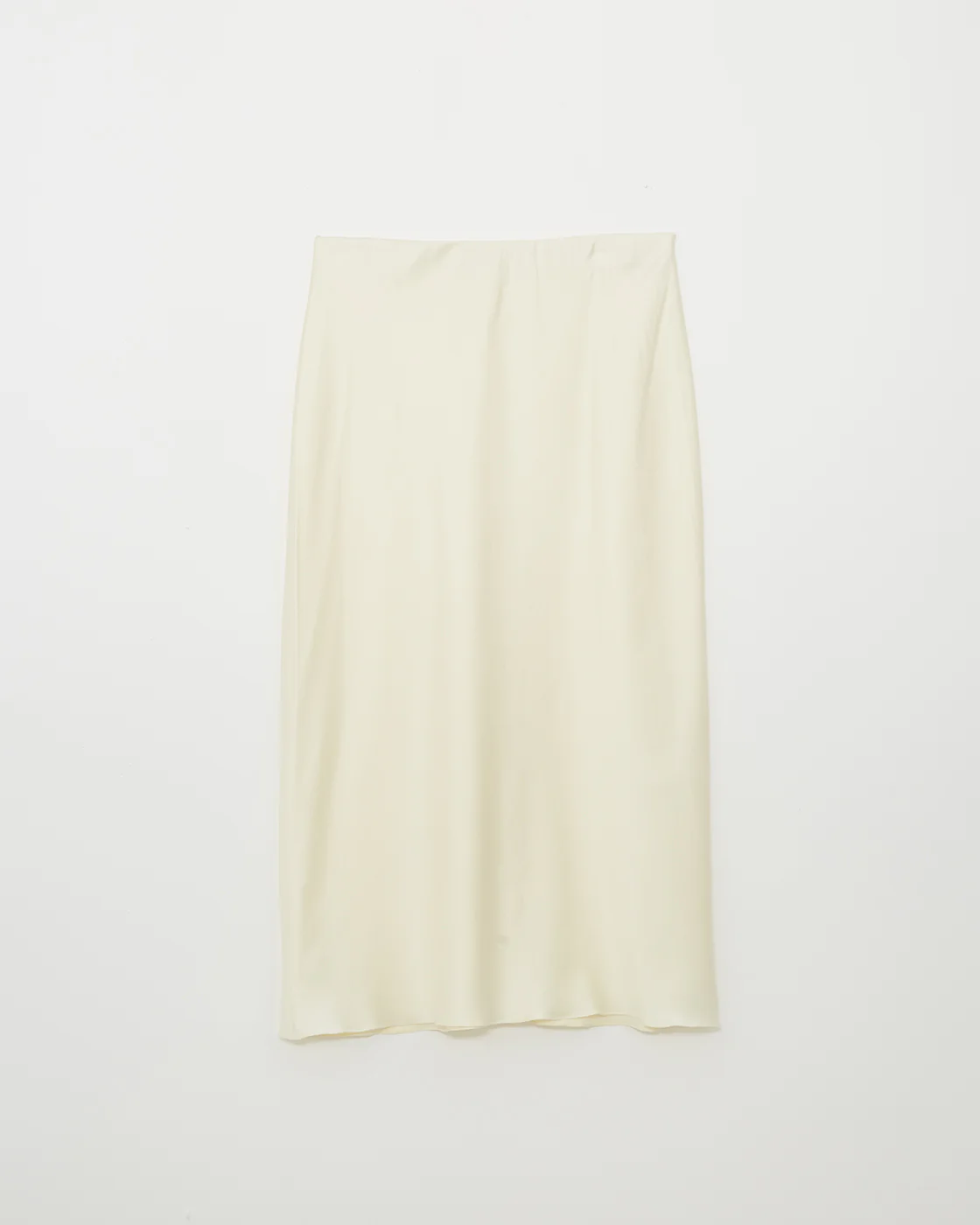 Viola Skirt Silk Satin Butter - Image 6